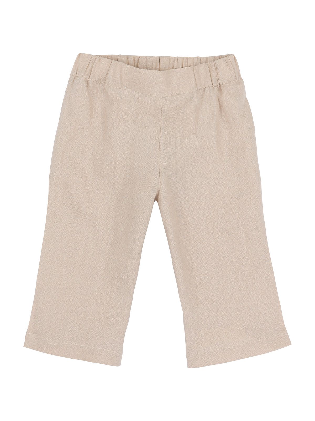 linen 3/4 trousers