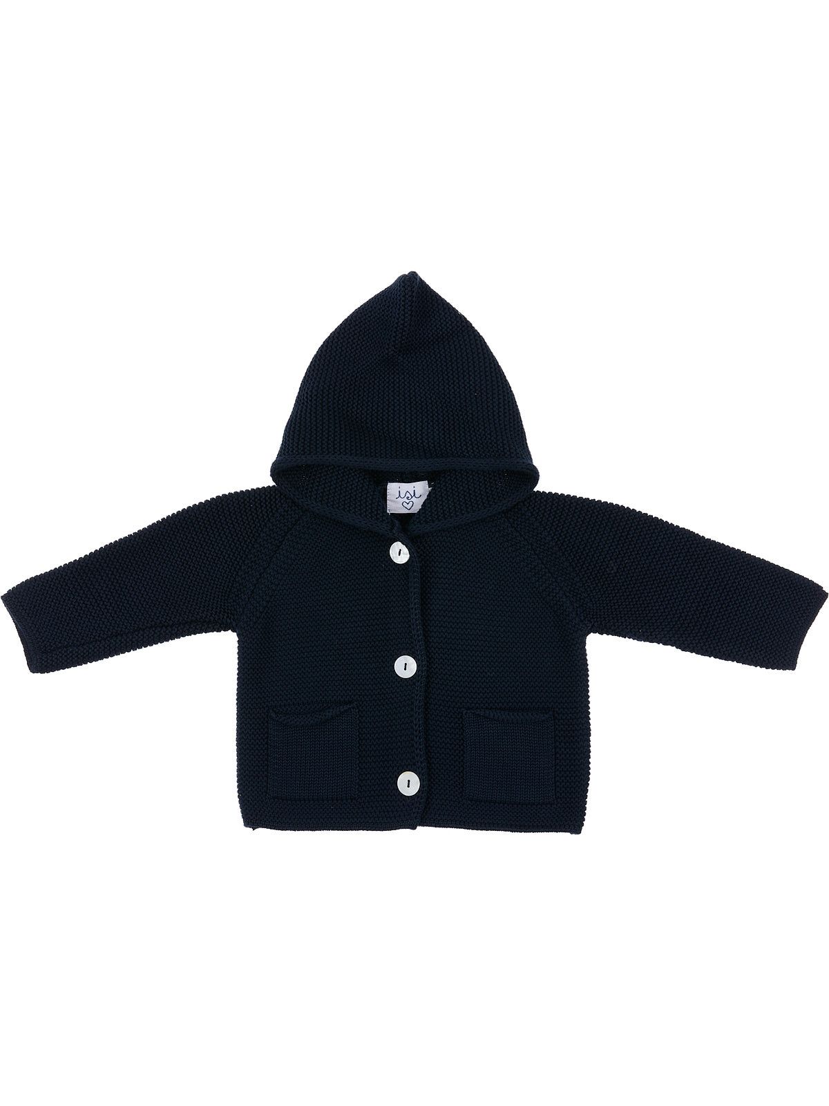 cotton with hood and buttons