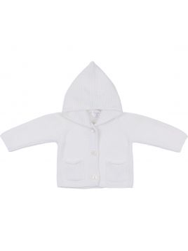 cotton with hood and buttons