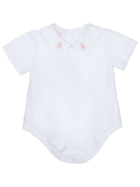 jersey body with little rabbit embroidery