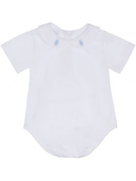 body in jersey con ricamo coniglietto