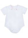 jersey body with little rabbit embroidery