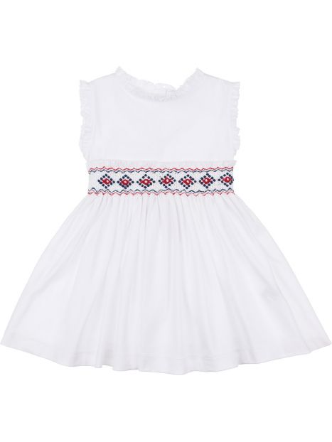 jersey dress with smock