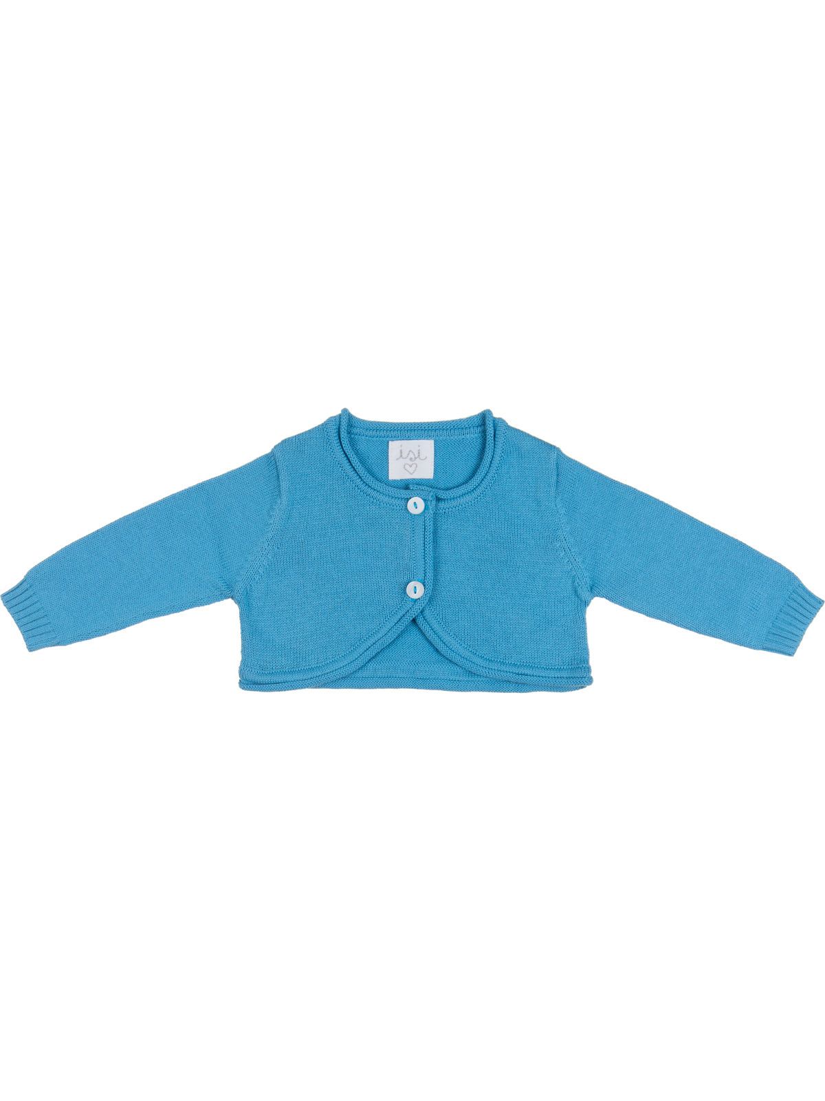 cotton bolero with roll edge finishings