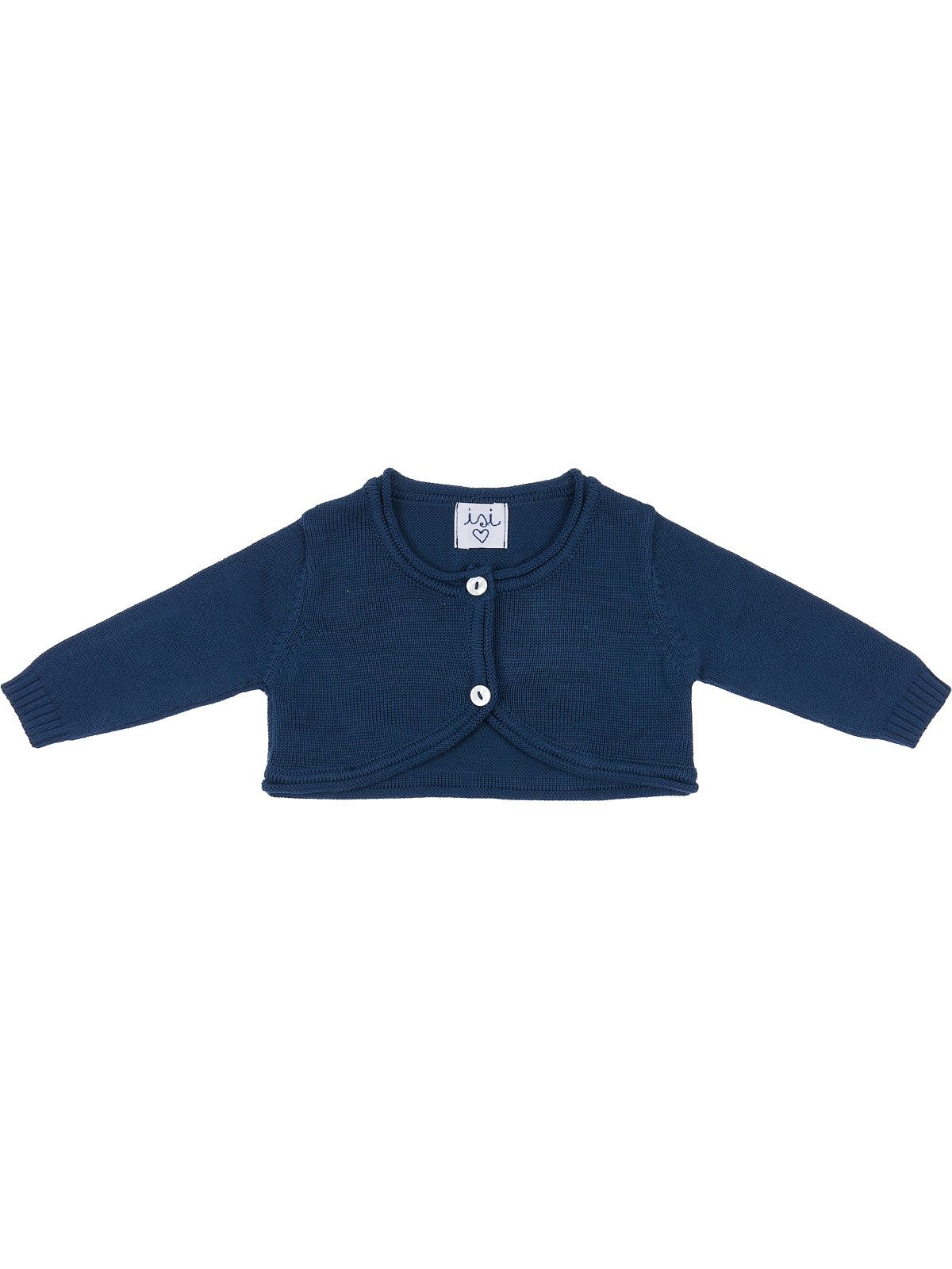cotton bolero with roll edge finishings
