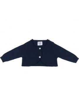 cotton bolero with roll edge finishings