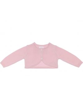 cotton bolero with roll edge finishings
