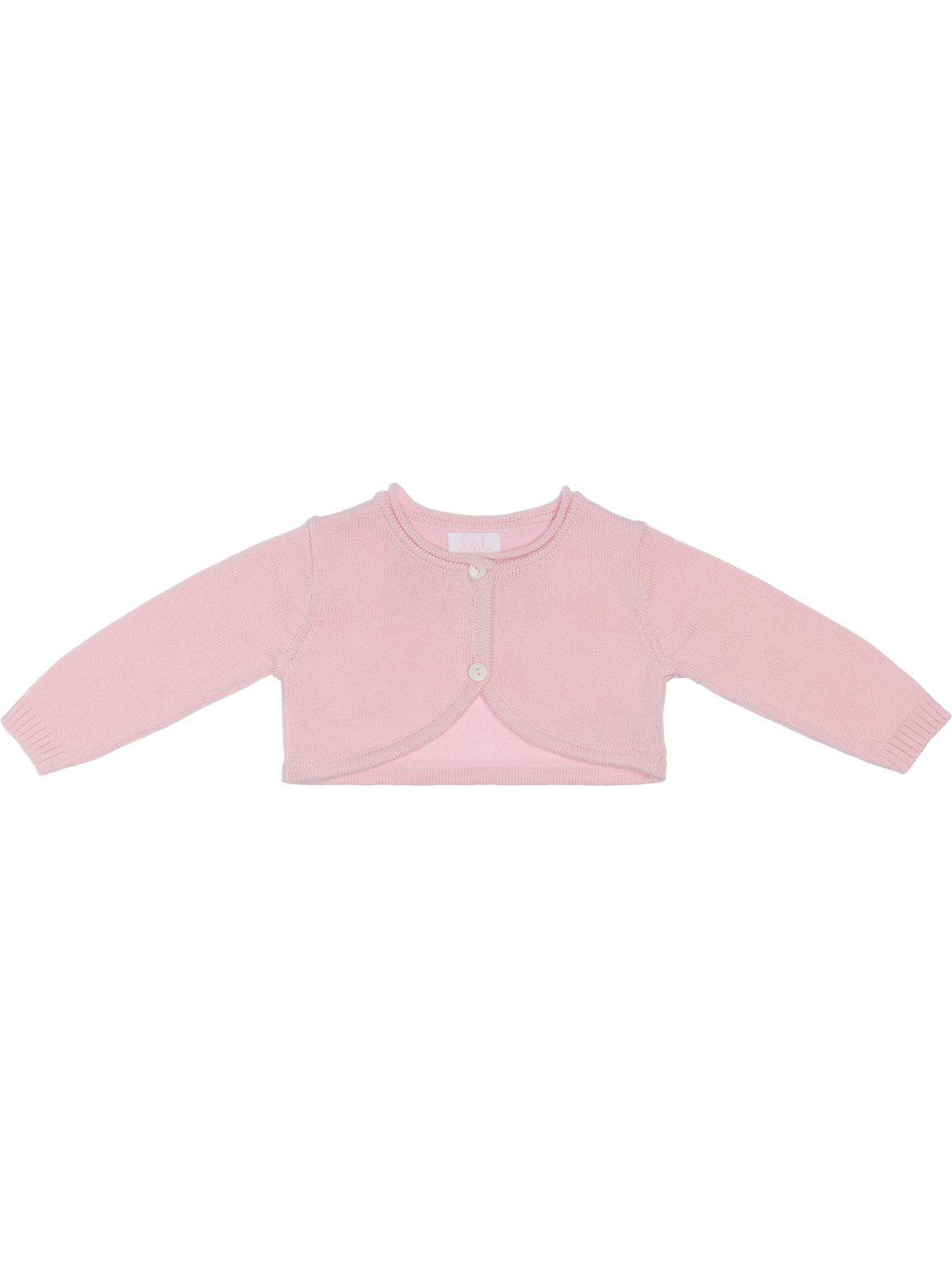 cotton bolero with roll edge finishings