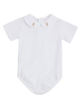 jersey body with little rabbit embroidery