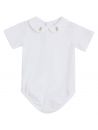jersey body with little rabbit embroidery