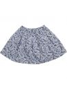 flower fabric printed skirt