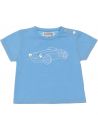 jersey T-shirt with car embroidery