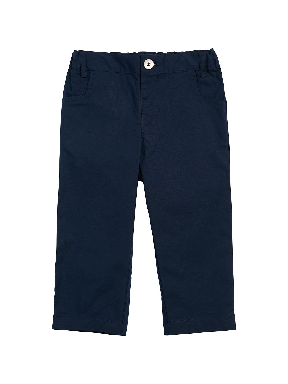 pantaloni in drill elasticizzato