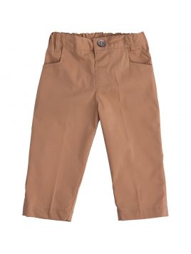 pantaloni in drill elasticizzato