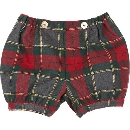 culotte in tartan