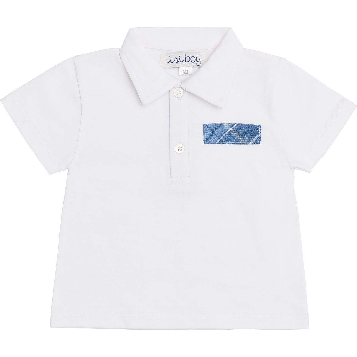 jersey boy polo with pocket finishings